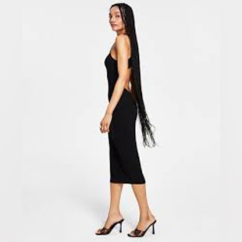 LNA CLOTHING NWT RILYNN RIB RACER DRESS - Picture 3 of 5
